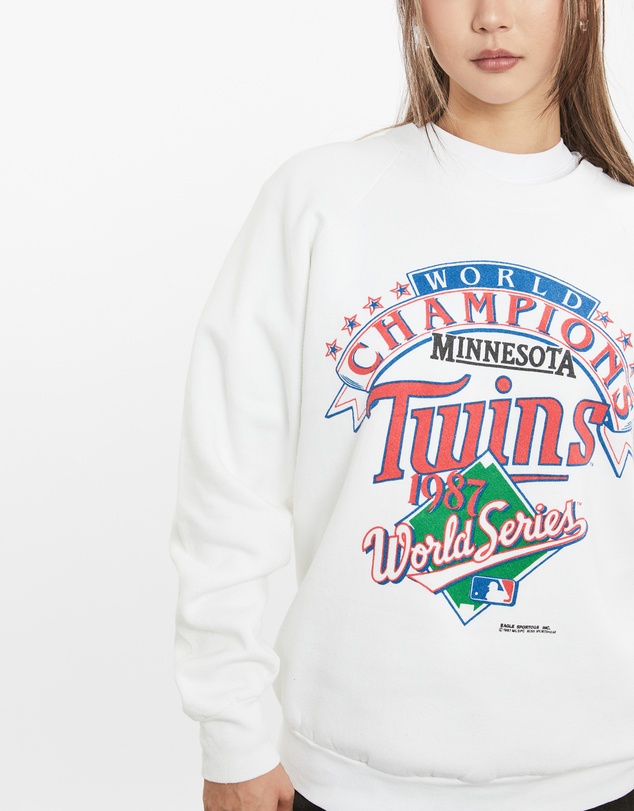 Vintage by The Real Deal - Pre Loved - 1987 MLB Minnesota Twins Sweatshirt