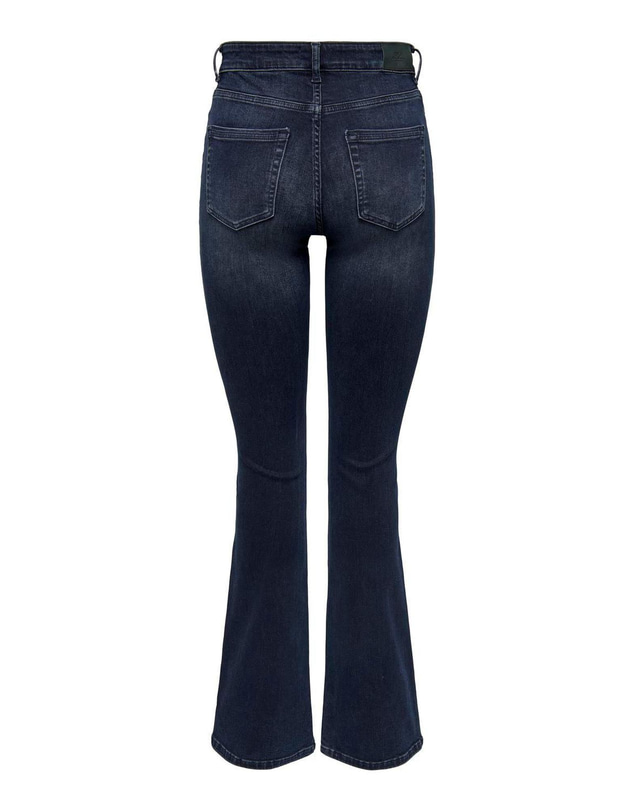 ONLY - Blush Mid Rise Flared Jeans