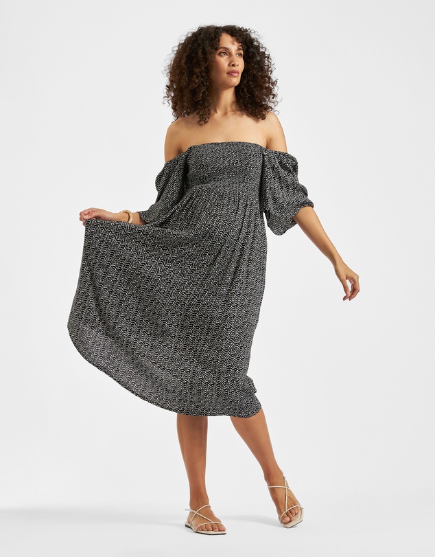 Ripe Maternity - Emmy Shirred Dress