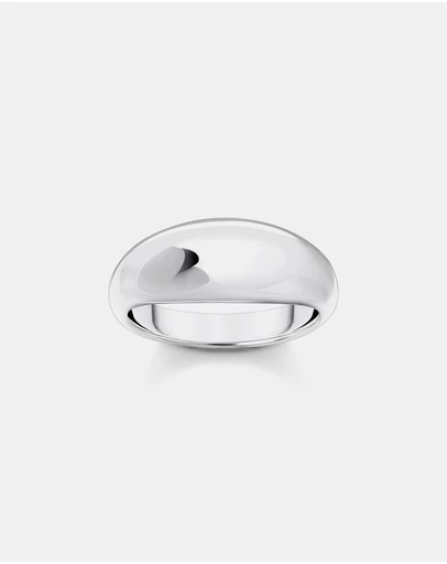 THOMAS SABO - Ring in timeless design silver