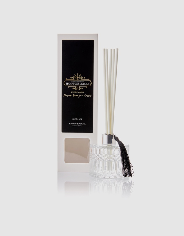 Silk Oil of Morocco - Hamptons Deluxe Reed Diffuser - Exotic Oasis