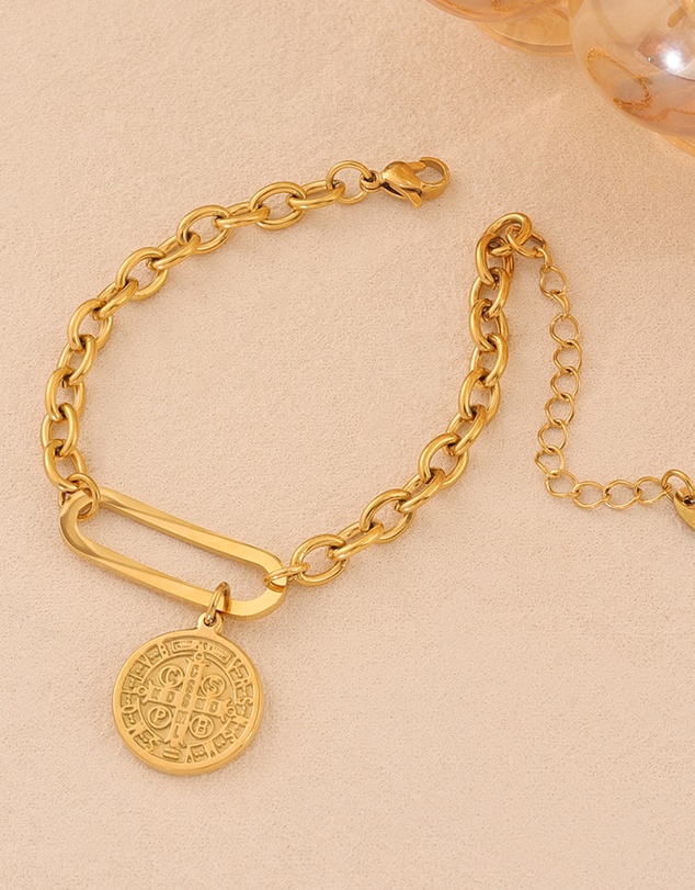 Zoe Olivia - Waterproof Muse Medalion Link Bracelet