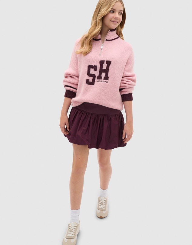 Seed Heritage - Sporty Quarter Zip Knit - Teen