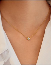 Ania Haie - Ania Haie Gold Solitaire Necklace