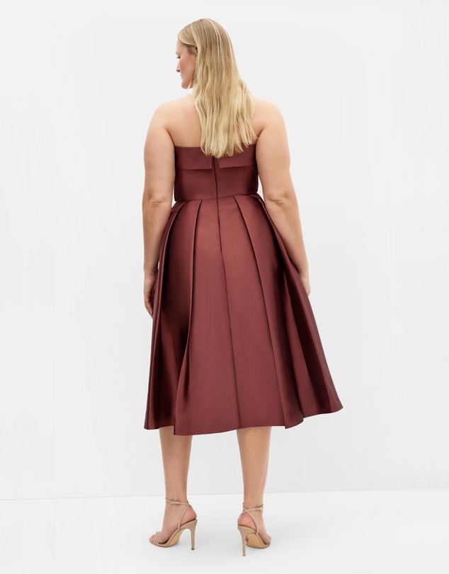 City Chic - Tiffany Strapless Midi Dress