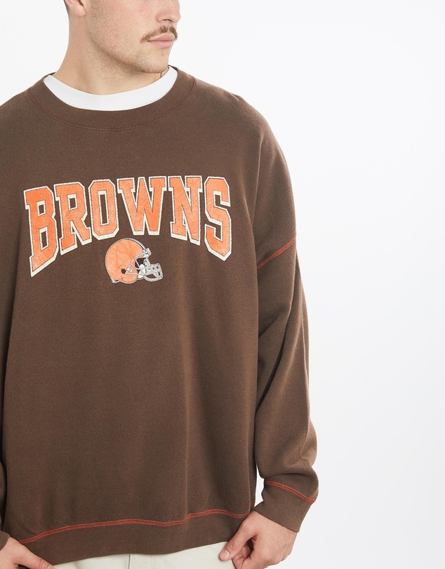 Vintage by The Real Deal - Pre Loved - Vintage NFL Cleveland Browns Sweatshirt