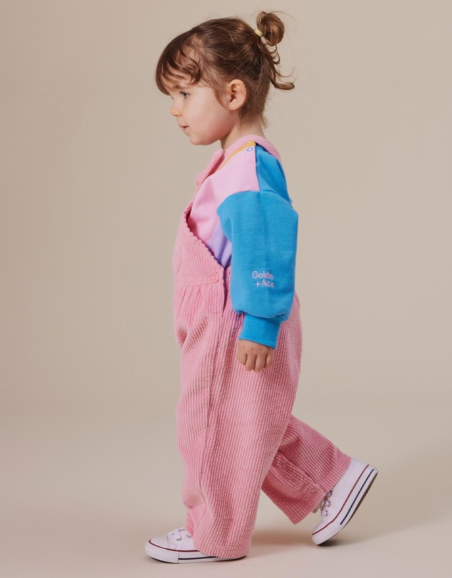 Goldie + Ace - Sammy Corduroy Overalls - Babies-Kids