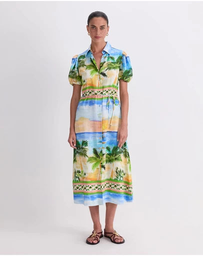 Sportscraft - Sunset Palm Dress