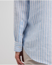 Country Road - Organically Grown Linen Stripe Shirt