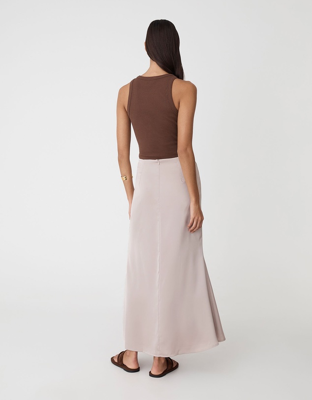 Forcast - Leigh Satin Maxi Skirt