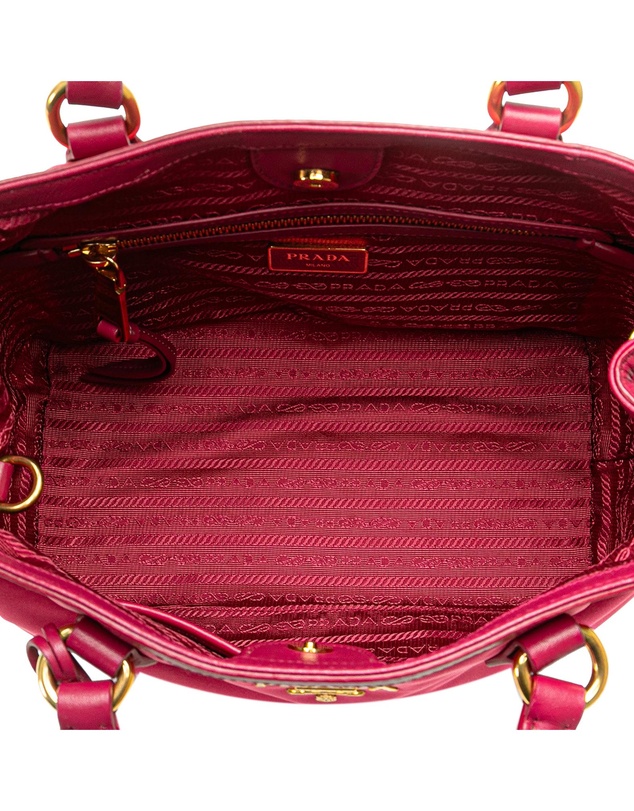 Pre-Loved by Azura Reborn - Pre-Loved prada Elegant Tote Bag with Top Handle and Shoulder Strap