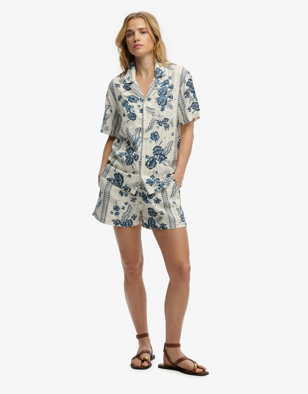 Superdry - Beach Printed Short Sleeve Shirt