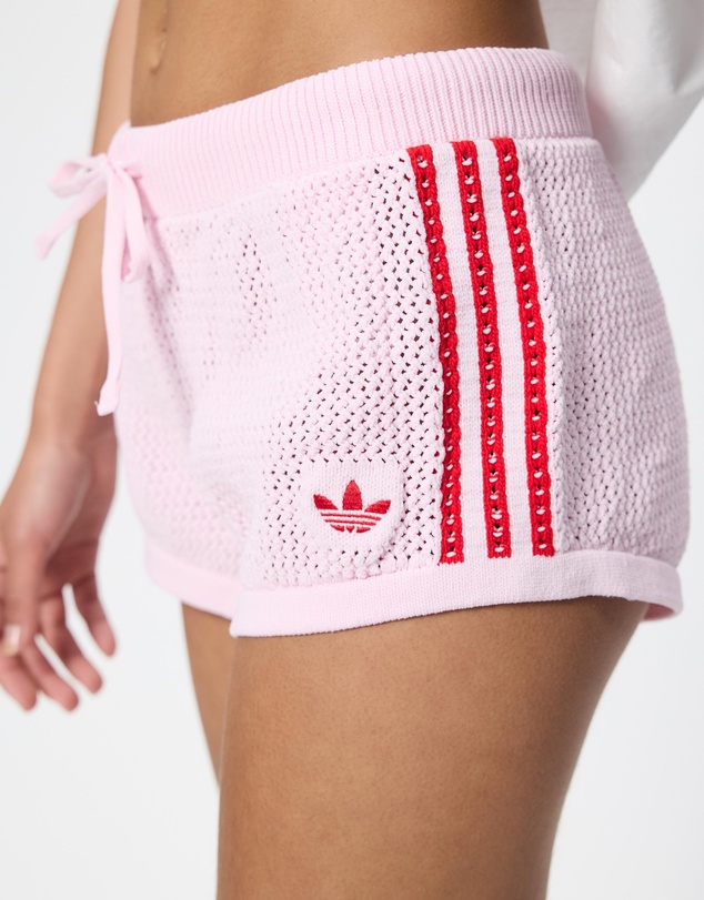 adidas Originals - Knitted Crochet Shorts