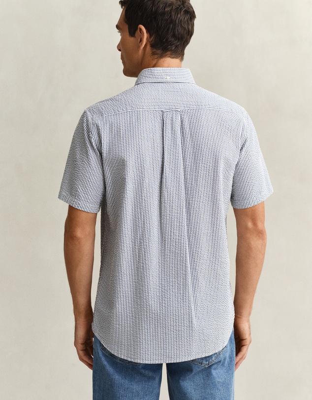 Gant - Seersucker Stripe Short Sleeve Shirt
