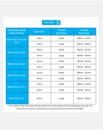 Friendie - Resin Link Bracelet Band Small - The Sydney Beaches - Compatible with Apple Watch