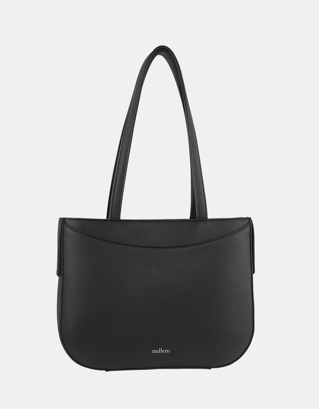 Milleni - Milleni Ladies Vegan Leather Fashion Shoulder Tote Bag