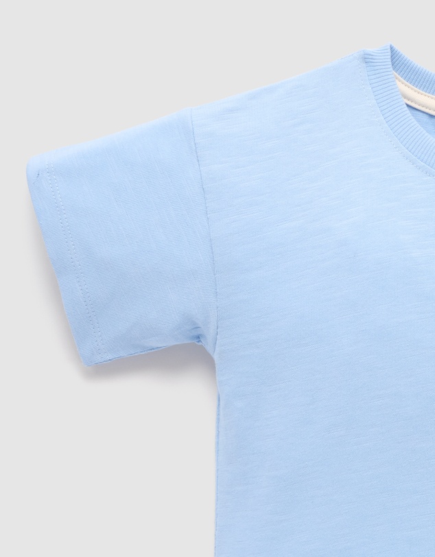 Purebaby - Relaxed Tee Shirt-Kids-Babies