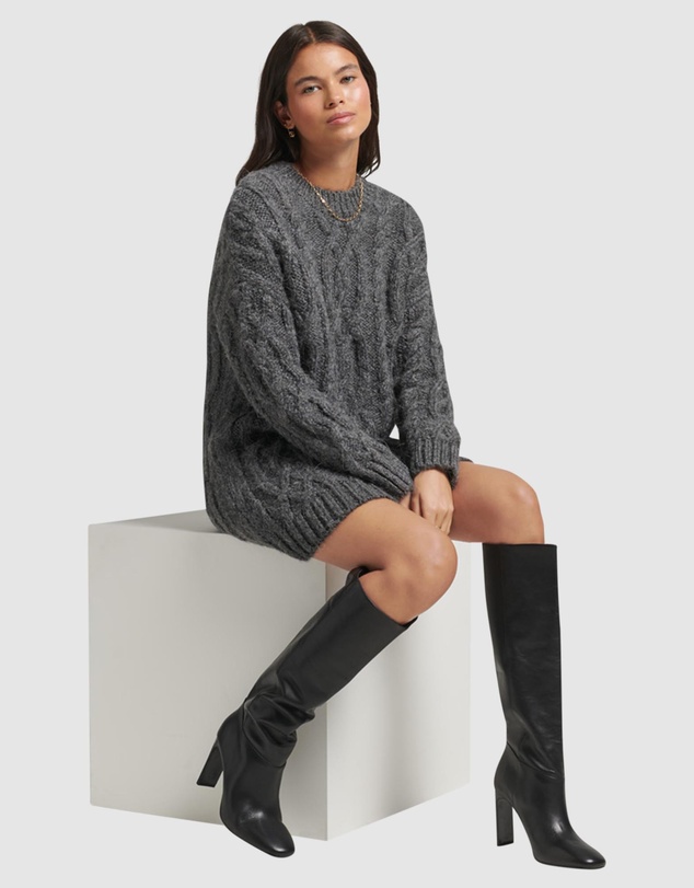 Superdry - Cable Knit Dress