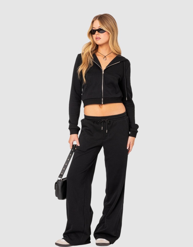 EDIKTED - Annalise Straight Leg Sweatpants
