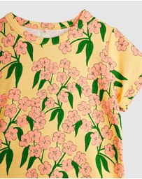 Mini Rodini - Alpine Flowers All Over Print SS Tee - Babies-Kids