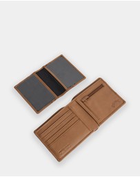 Billabong - Mens Dimension 2 In 1 Leather Wallet