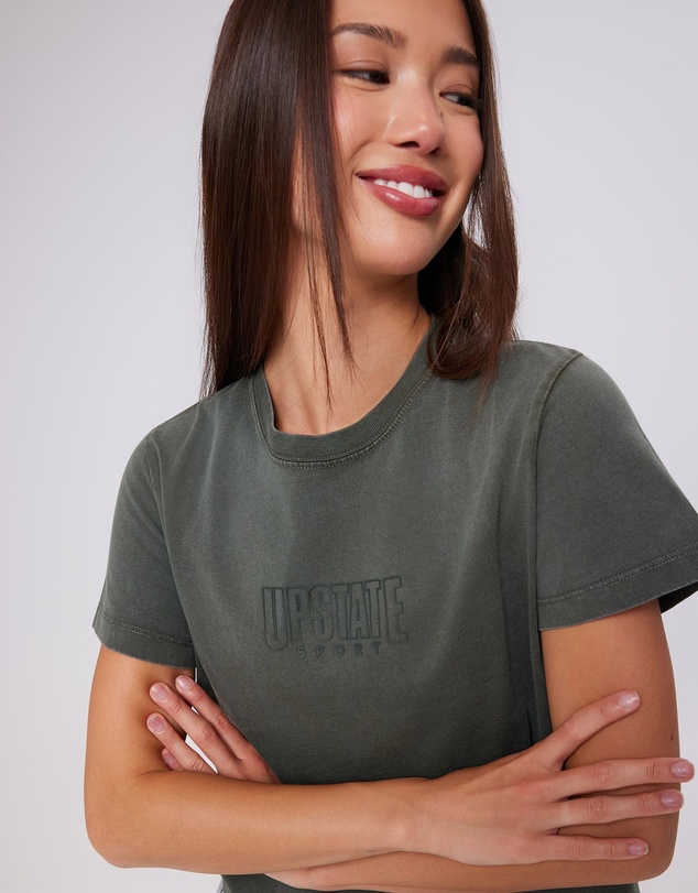 Upstate - Urban Box Tee - Washed Urban Ivy