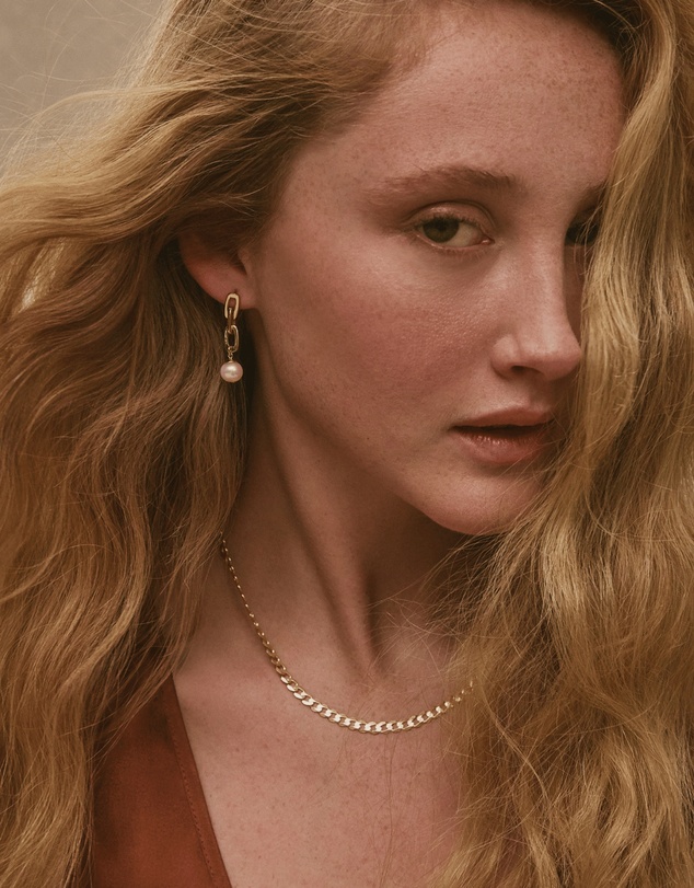 Najo - Marchioness Yellow Gold Chain Necklace (45cm+ext)