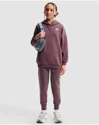Nike - Club Fleece Oversized Pullover Hoodie - Babies-Teens