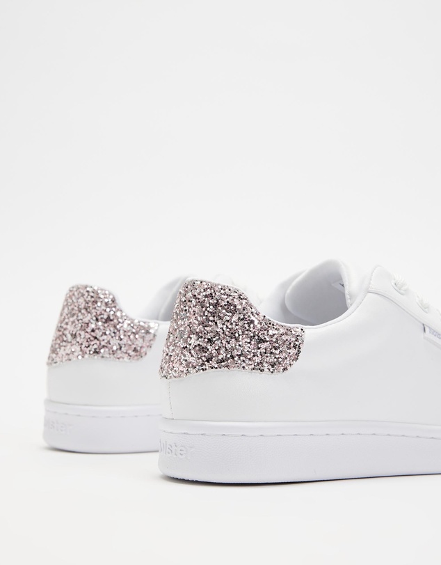 Holster - Stardust Sneakers - White Blush - Women's
