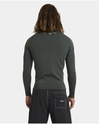 Billabong - Mens 1/1Mm Absolute Natural Long Sleeve Wetsuit Top