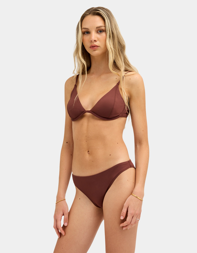 Roxy - Womens Beach Classics Underwire Tri Bikini Top