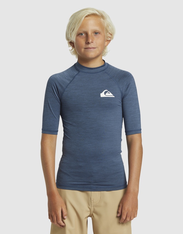 Quiksilver - Boys 4 to 16 Everyday   Short Sleeves UPF 50 Surf T-shirt