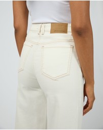 All About Eve - Jacqui Wide Leg Vintage White