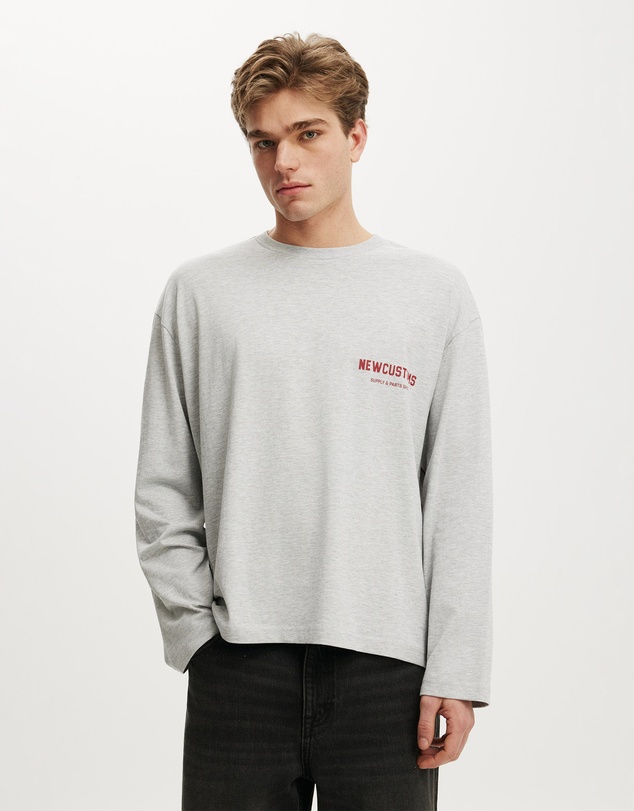 Cotton On - Regular Fit Graphic Ls T-Shirt
