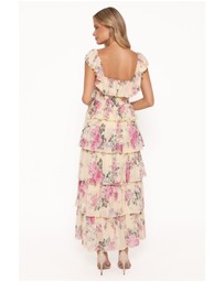 Petal & Pup - Belle Maxi Dress - Yellow Floral
