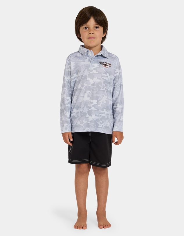 Billabong - Boys 2 to 7 Fisho Long Sleeve Rash Vest