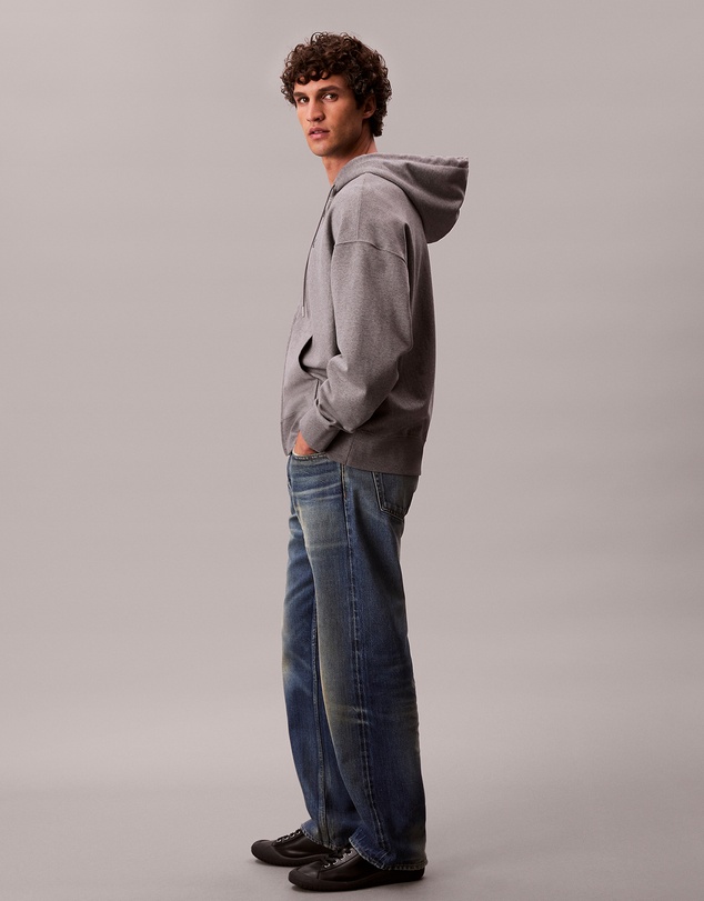 Calvin Klein Jeans - Premium Terry Relaxed Zip Hoodie