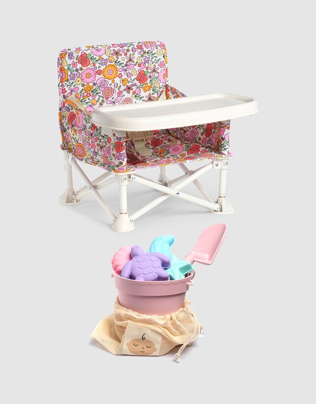 IZIMINI - Paloma Baby Chair V2 & Beach Toys