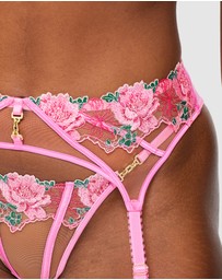 Ann Summers - Caged Rose Suspender Belt