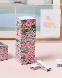 Journey Of Something - Floral Tumbling Tower
