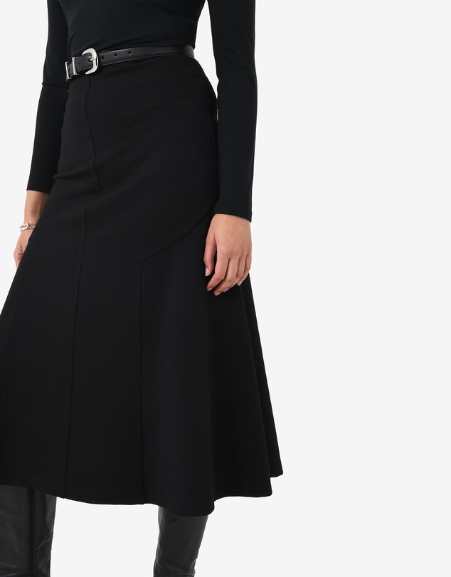 Forcast - Adele Side Panel Midi Skirt