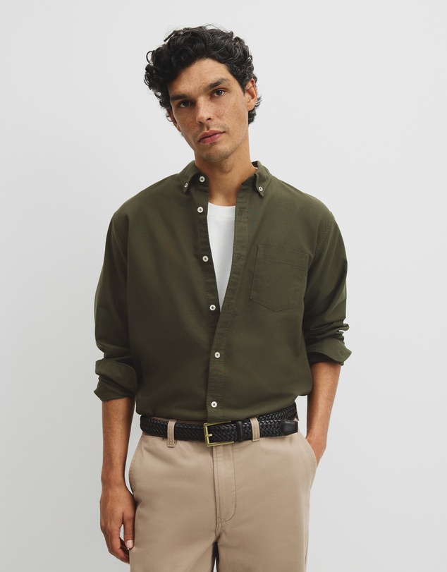 Country Road - Australian Good Earth Cotton Regular Fit Oxford Shirt