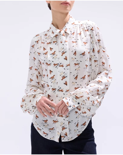 Marcs - Foal-mates Pussy Bow Blouse