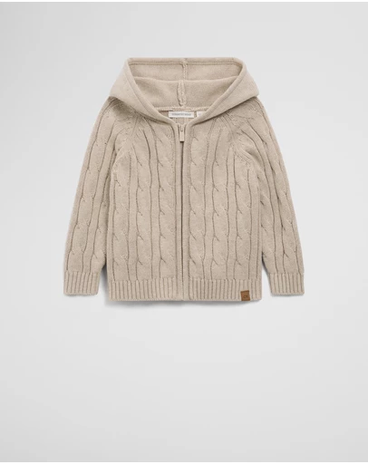Country Road - Hooded Zip Through Cardigan