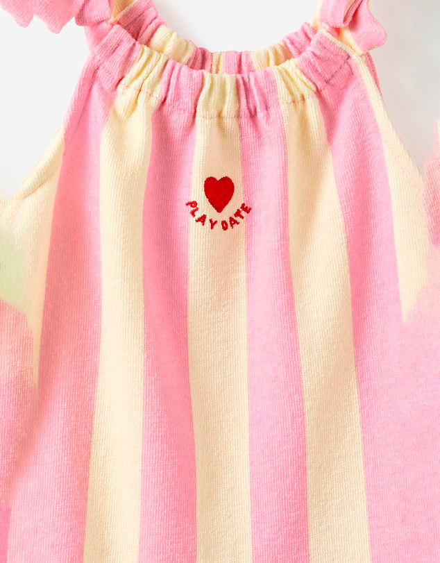 Cotton On Kids - Baby Textured Ruffle Playsuit