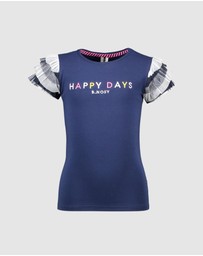 B.Nosy - Ruffle Sleeve Tee - Kids-Teens