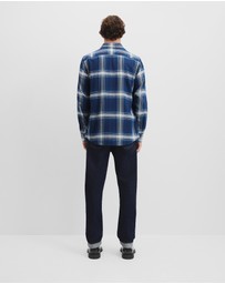 Country Road - Regular Fit Cotton Flannel Check Shirt