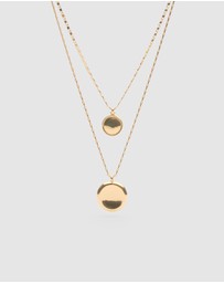 Seed Heritage - Sculptural Pendant Layered Necklace