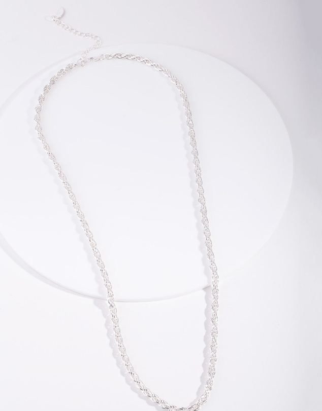 Lovisa - Silver Plated Thick Chain Necklace
