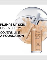 L’Oreal Paris - True Match Hydrating and Plumping Luminous Tinted Serum Foundation with Hyaluronic Acid